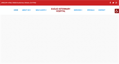 Desktop Screenshot of euclidanimalhospital.com